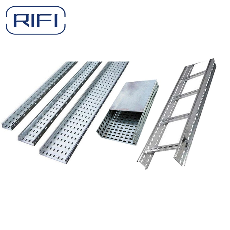 Manufacturer Galvanized Cable Tray Perforated Type Cable Trunking Size Supplier