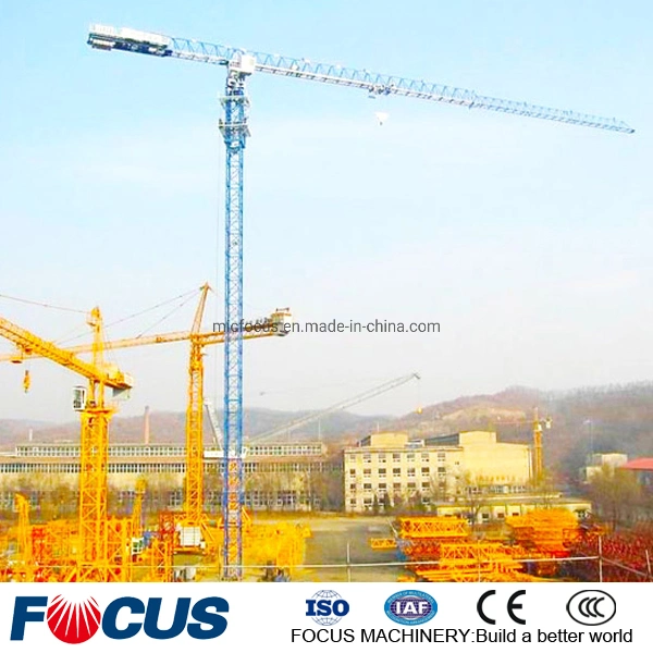 Self Erecting 3/4/6/8/10 Tons Tip Load Topless Tower Crane Price in Bangladesh