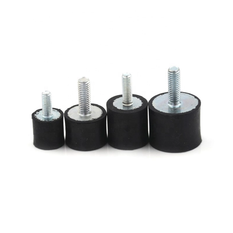 Factory Custom Anti Vibration Mount Pad Damper Threaded Rubber Bumper Stoppers