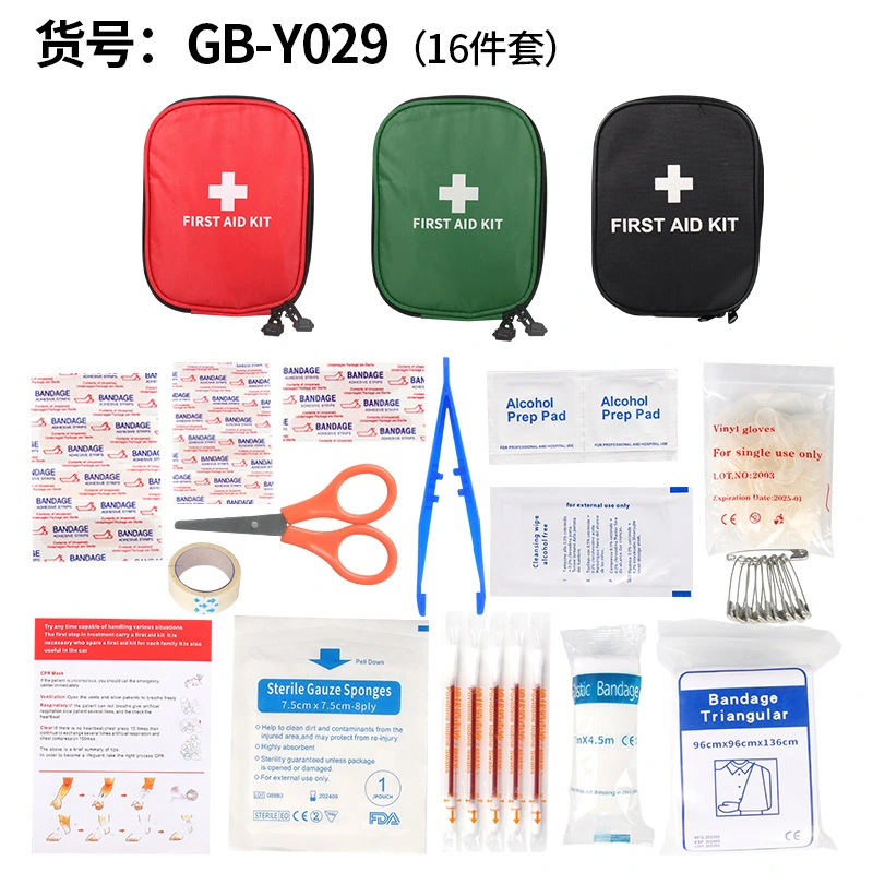 Small Size Promotional Pocket Preparedness First Aid Kit Small Bag