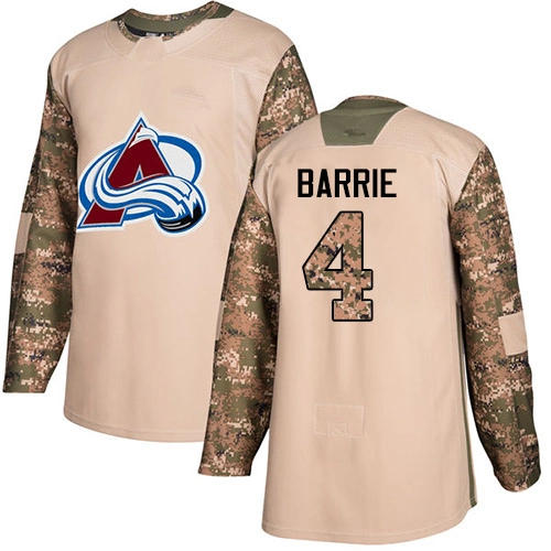 Hombres Mujeres Jóvenes avalancha Jerseys 4 Tyson Barrie camisetas Hockey