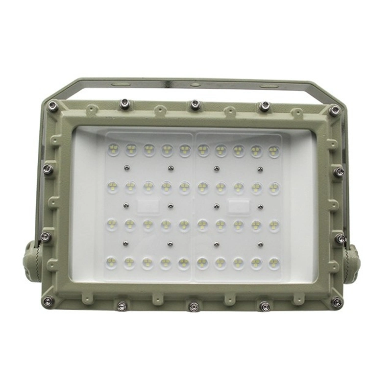 Lampe LED antidéflagrante pour éclairage de zone dangereuse Atex Gas Station Flood Light 100W-240W Fixtures d'éclairage de zone dangereuse ignifuges