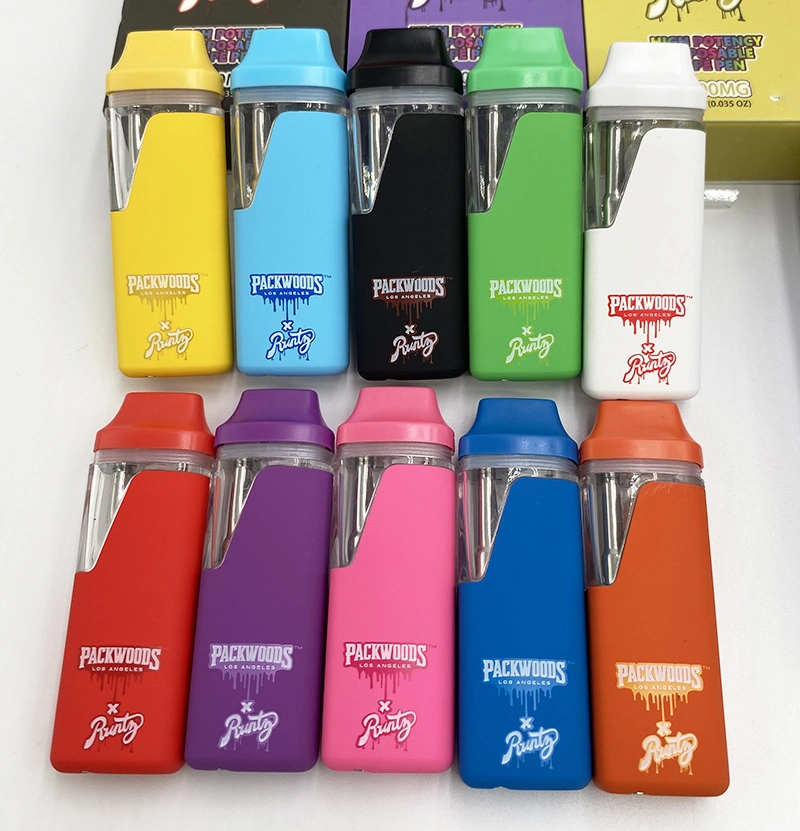 VAPE al por mayor Packwoods Runty 1,0ml 280mAh batería recargable U Stock