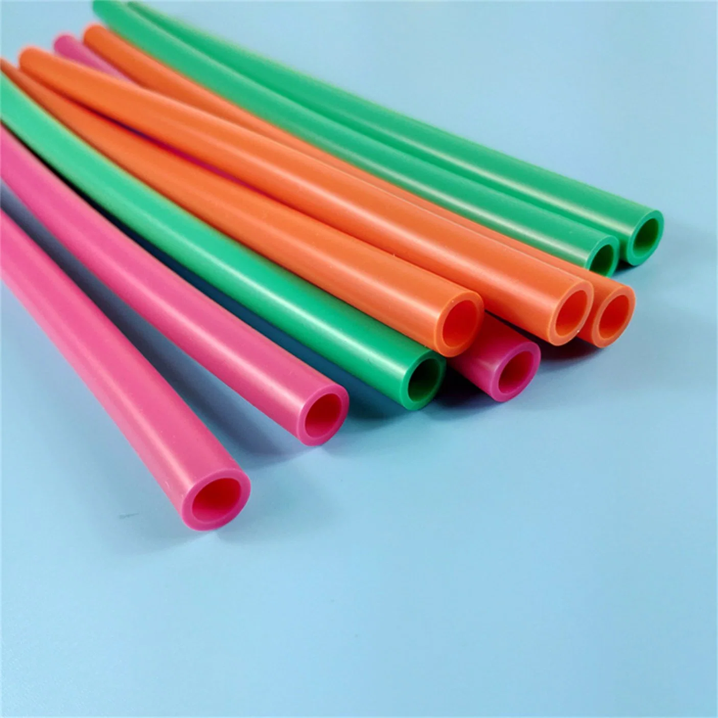 Customized Size Extruded Flexible Thin Wall Silicone Rubber Tube Silica Gel Pipette