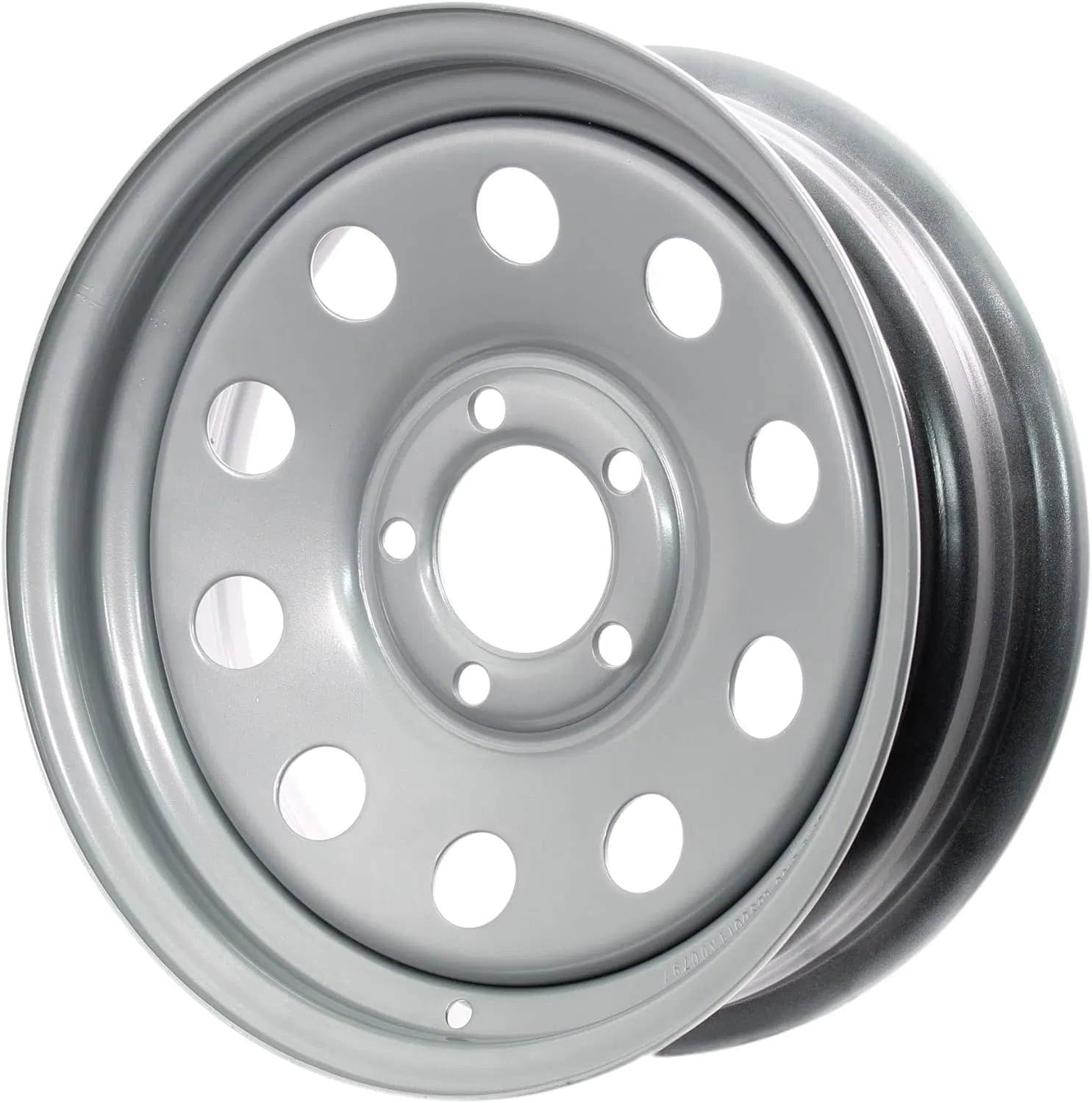 Trailer Wheel Rim 15X5 Silver Modular