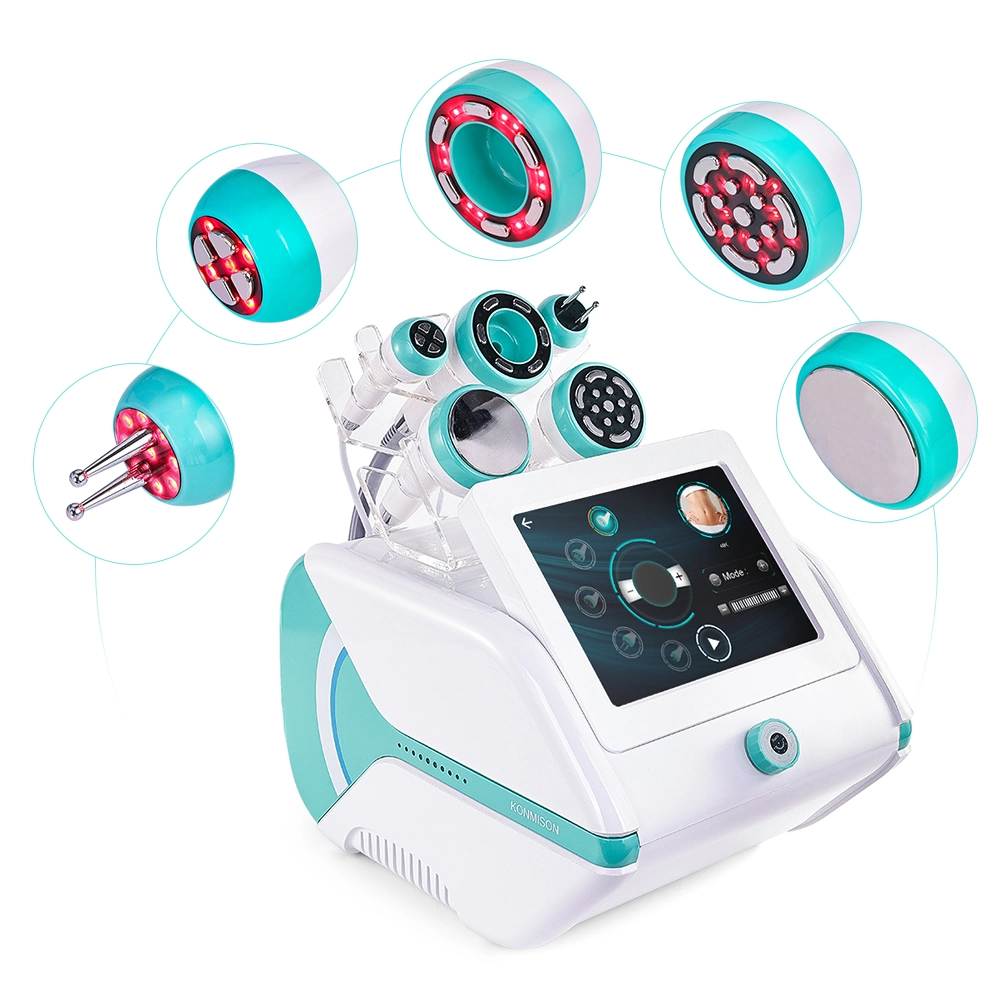 Portable Ultrasound Vacuum RF 80K Ultrasonic Cavitation S Shape Weight Loss Body Slimming Machine 5 in 1