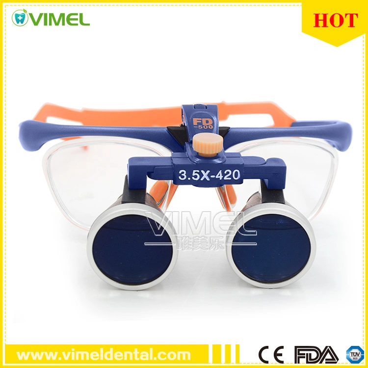 High quality/High cost performance 3.5X Dental Loupes Optical Glass Lenses Medical Devices