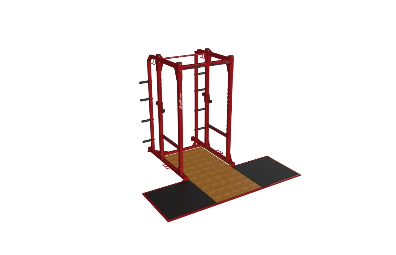 Multifunción de Alta Calidad para rack de equipos de gimnasia de la mitad (con la plataforma de elevación) de la máquina de gimnasia