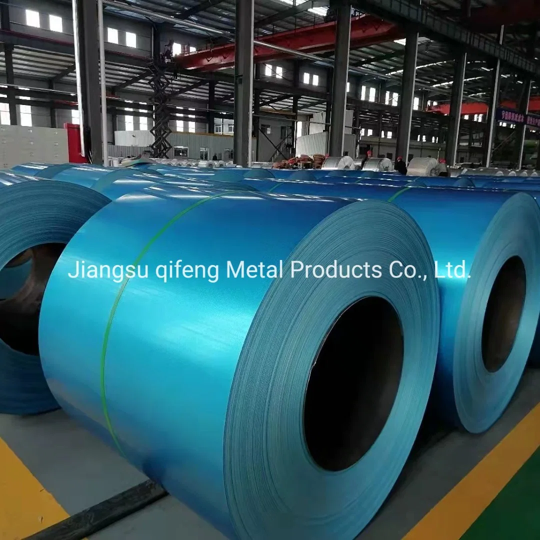 Galvalume Steel Sheet Strip PPGL Hot DIP Ral Color Galvanized Steel Coil PPGI with 0.12 mm Thickness