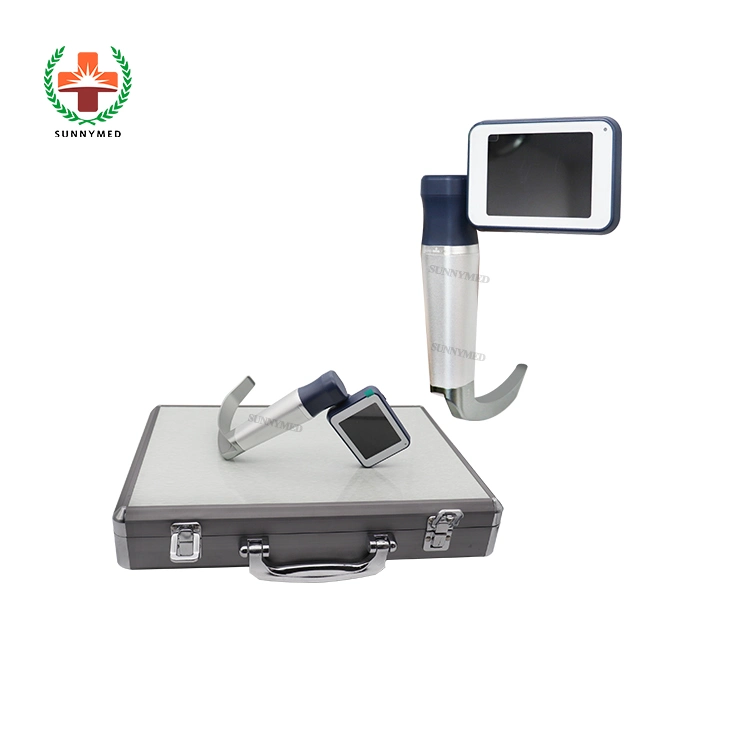 Sy-P020n Caméra vidéo réutilisables d'urgence d'anesthésie Laryngoscope défini