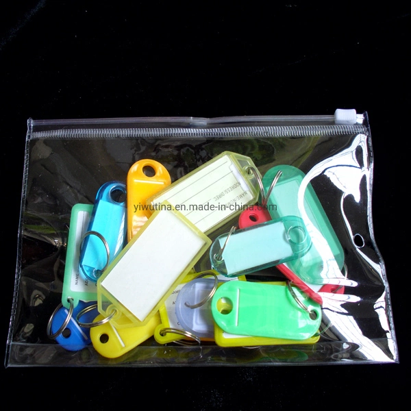 Custom Transparent Plastic Zipper Bags Clear PVC Packaging Bags with Printing