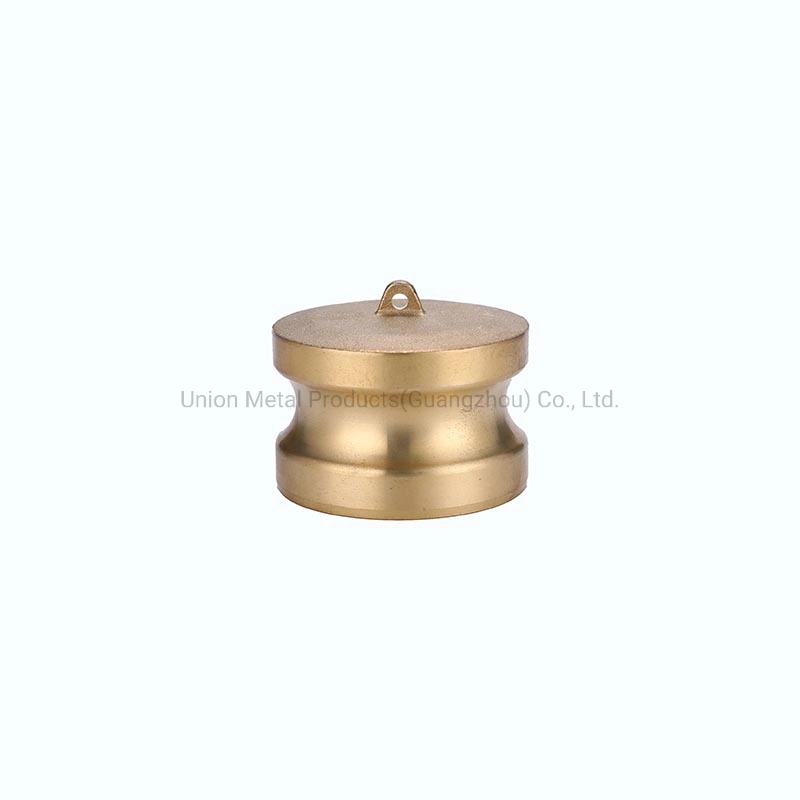 Brass Dust Cap Rubber Hose Fitting Cam Groove Coupling Type DC