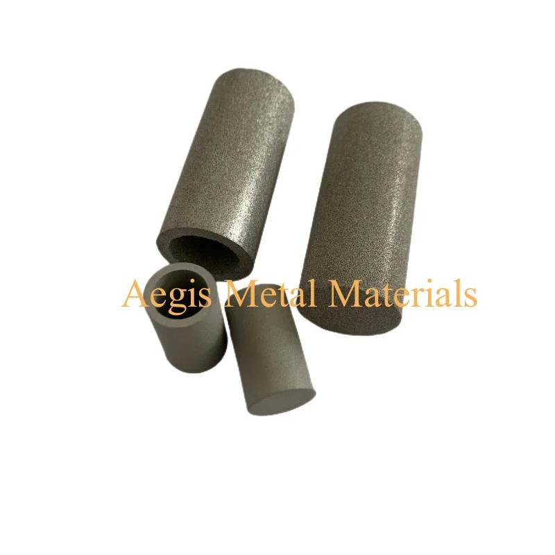 Gas Liquid Filter 0.2um 0.5 3 10 50 Micron Sintered Stainless Powder Filter