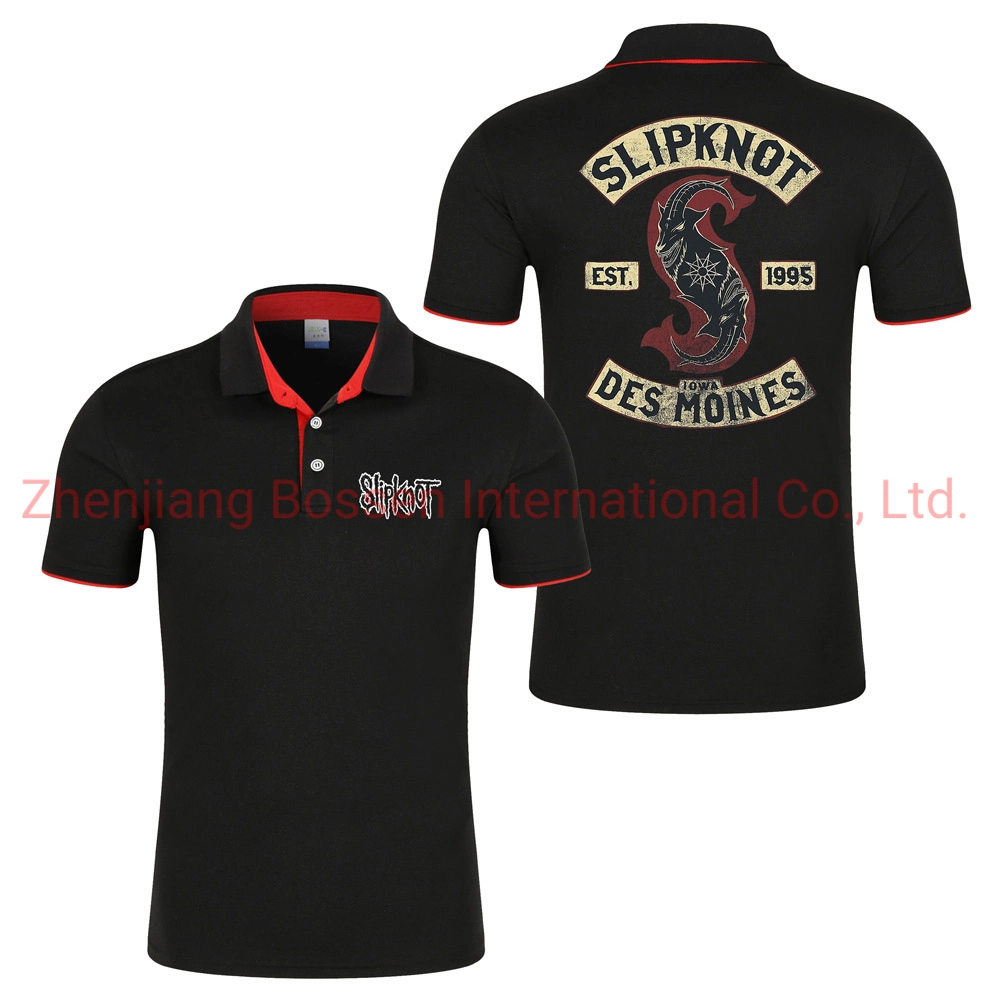 China Polo Factory OEM Custom Design Sports Wear Team Player Fans Uniform Polo Shirt