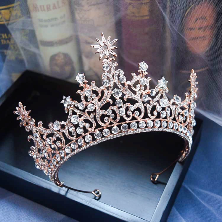 Nouvelle coiffure de la Couronne Princess Birthday Party couronne mariée Accessoires de mariage