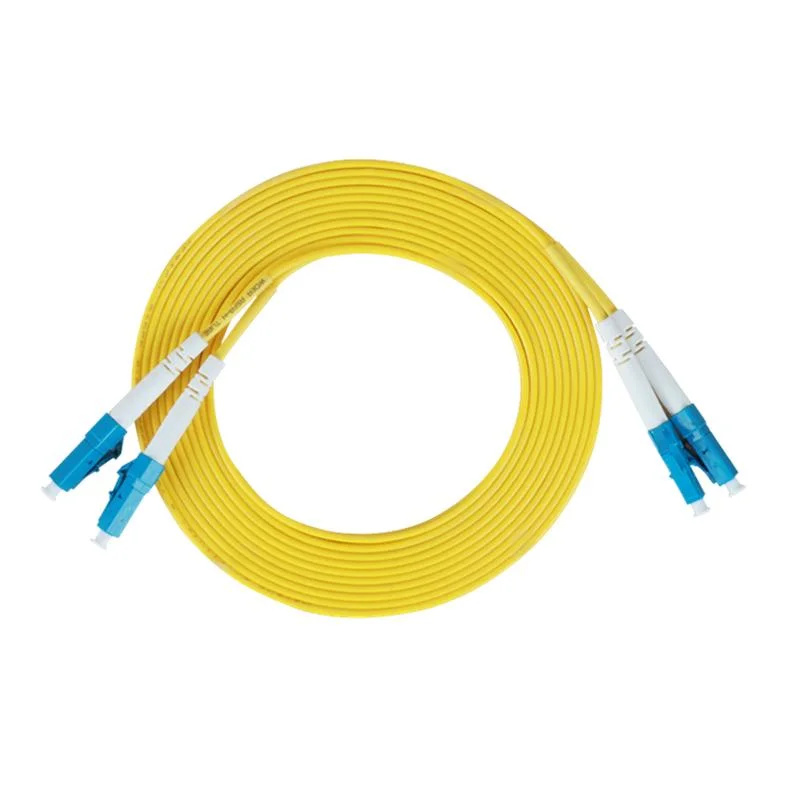 Jumper de cabo Patch de fibra óptica LC-LC duplex de modo simples de 2,0 mm Preço de fábrica do cabo