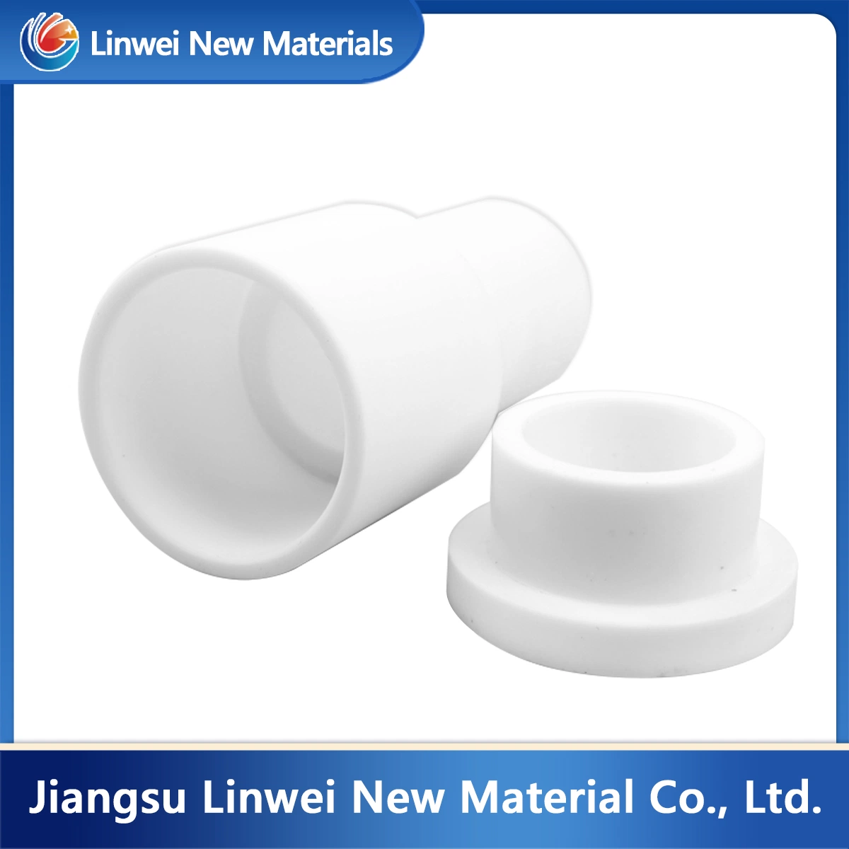 White Wear-Resistant Sealed Sleeve PTFE Sleeve