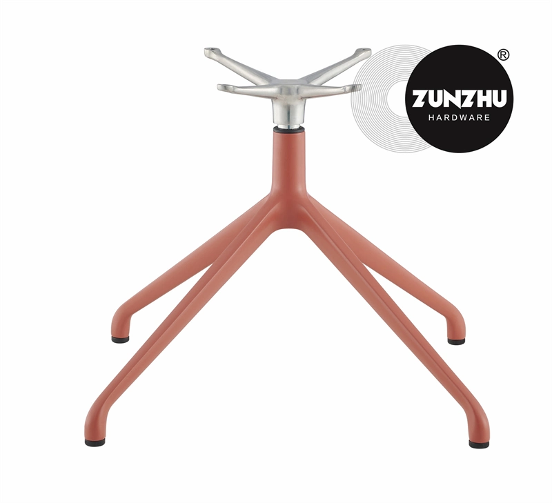 Outdoor Furniture Parts Aluminum Alloy 4-Star Chair Base Legs