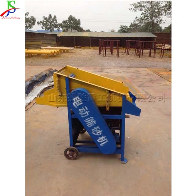 Construction Site Coal Yard Grain Flower Nursery Screening Equipment Electric Sand Screen Machine