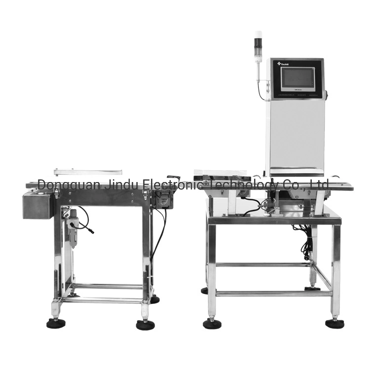 Jindu Inline Dynamic Checkweigher Food Processing Machine Check Weigher