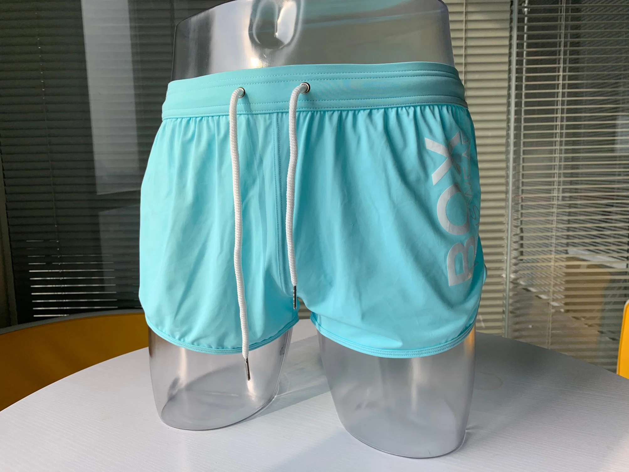 Men's Short Beach Wear Bright Color Nylon Breathable