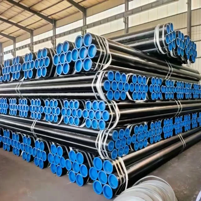 API 5L X42 X52 X56 X60 Steel Pipeline Hot Rolled Seamless Steel Pipe Sch40 Sch80 Sch160 Large Diameter Anti-Corrosion Steel Pipe for Water Oil and Gas