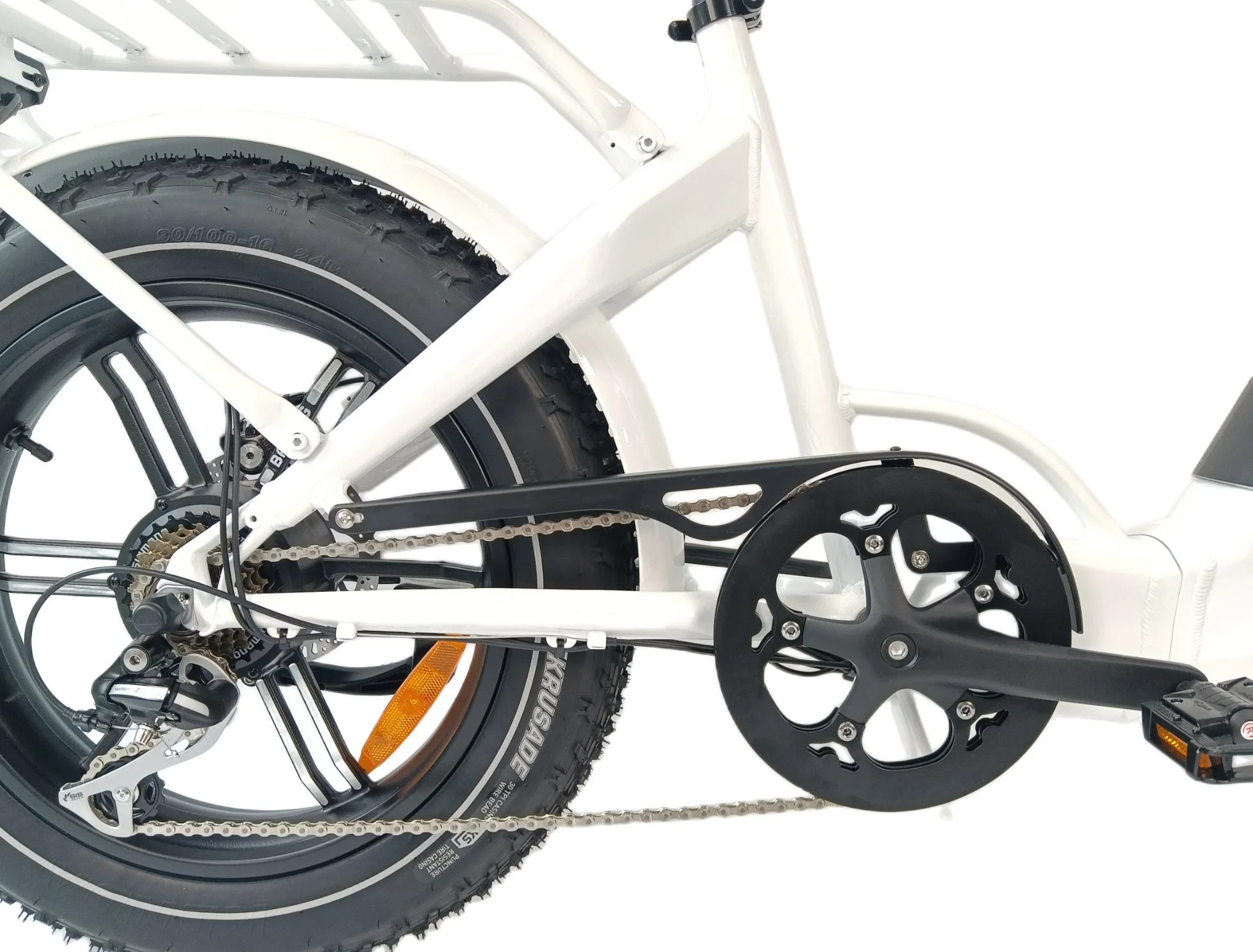 Barato 20 pulgadas plegable cortador eléctrico Ebike nieve o arena de bicicleta con batería de litio