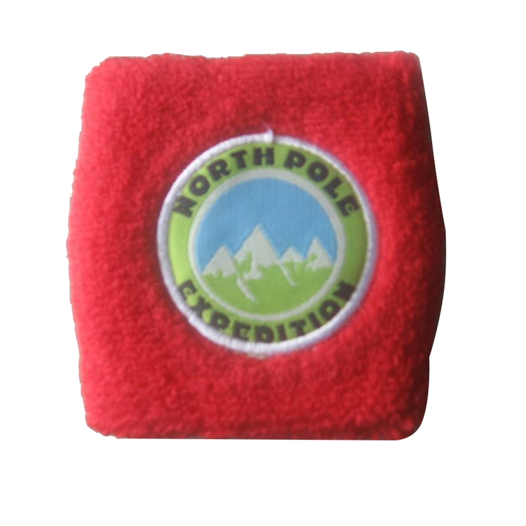 Promotional Sweat Band with Woven Label Logo