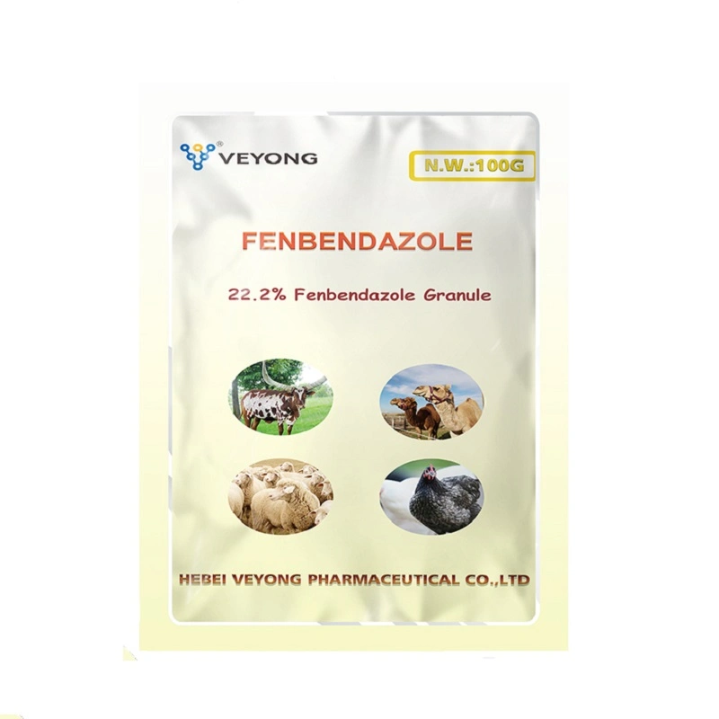 Veterinary Drug 22.2% Fenbendazole Granule Premix for Cattle Sheep Pig Chicken Poultry Feed Premix