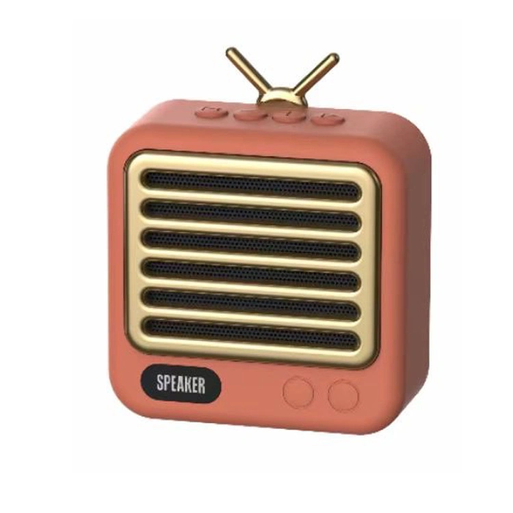 Cartoon Wireless Speaker Mini Cute Bulldog Design Portable Wireless Speaker Support TF Card U Disk