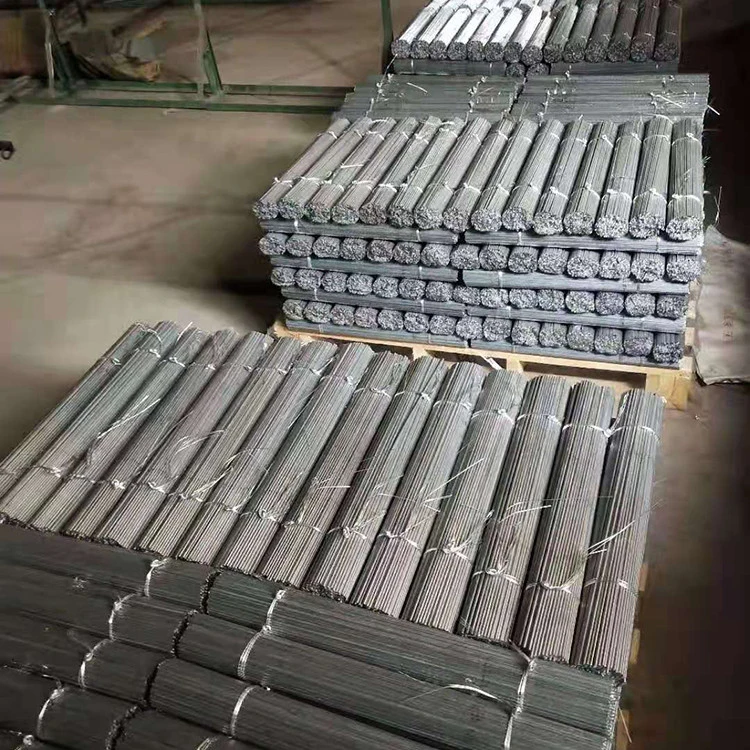 Venta caliente 2-5mm de diámetro enderezar alambre de hierro galvanizado cortar alambre de hierro galvanizado