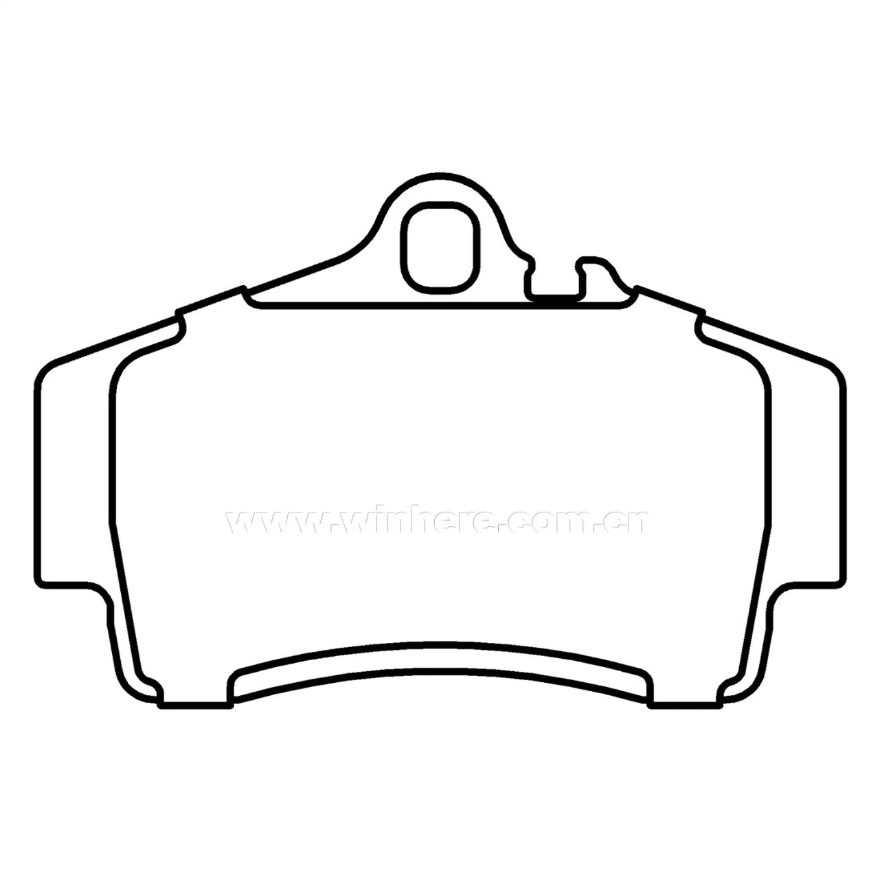 Customized Auto Spare Parts Premium Quality  Brake Pad with ECE R90