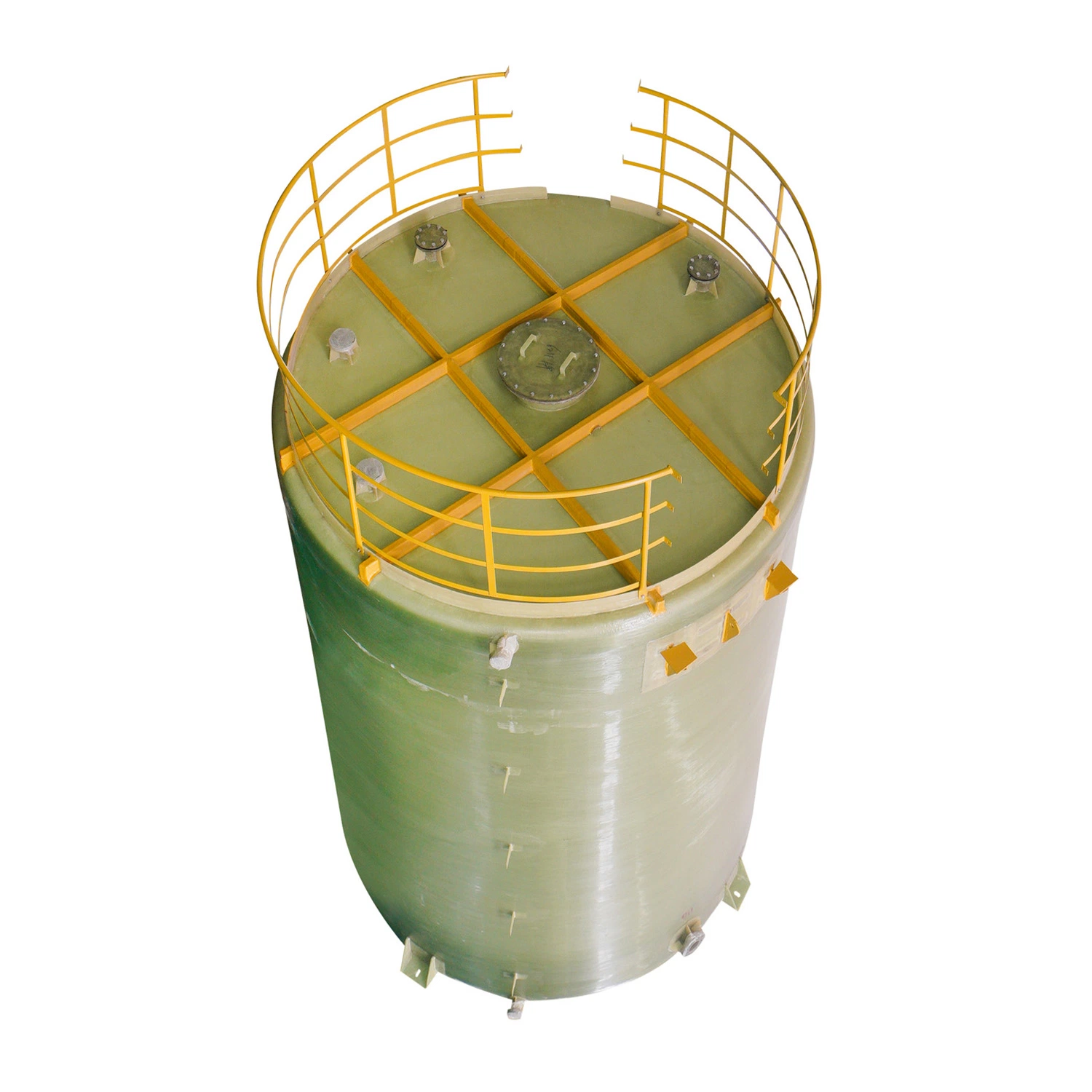 Versatile FRP Vertical Storage Tank for Water Treatment