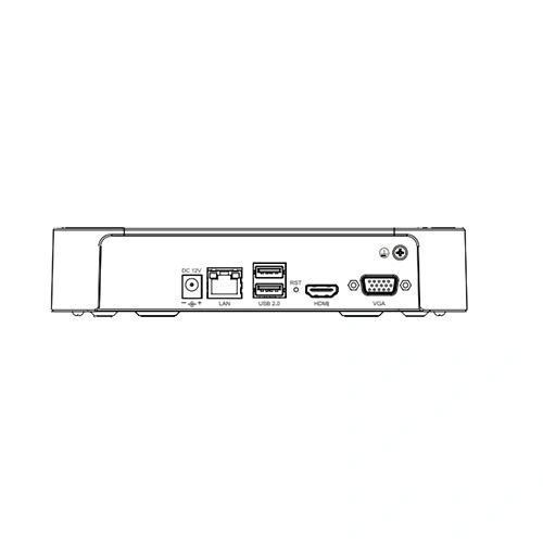 H. 265 1 HDD 5CH NVR für CCTV-Sicherheits-IP-Kamera