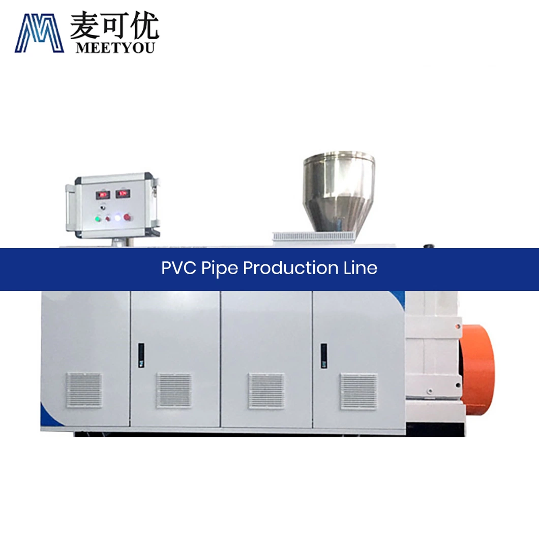 Meetyou Machinery Pipe Line Plastics Wholesale/Supplier PVC Plastic Pipes Production Line Suppliers China Easy Operate Plastic Extrusion