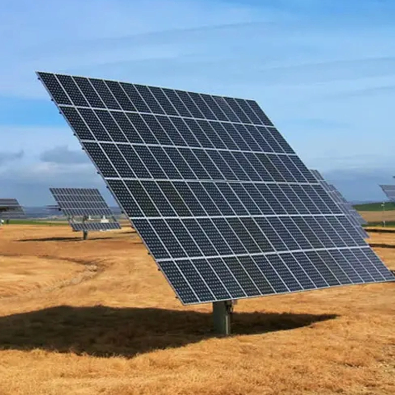 Sistema de Almacenamiento de Energía Solar de montaje de la estación de seguimiento del sistema de Panel Solar monocristalino
