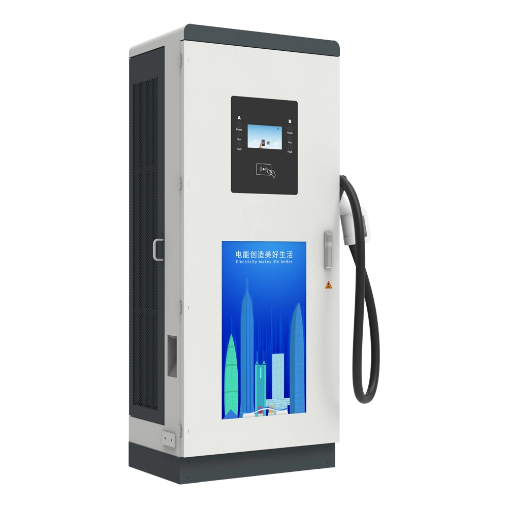 Ocpp 30kw DC EV Fast Charging Station Ground-Mounted European Standard