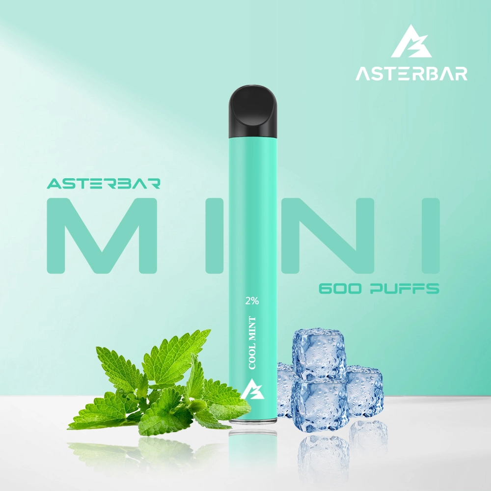 Пера Vape Factroy оптовой Asterbar Nano 600 Puffs цена одноразовые Vape перо OEM и ODM одноразовые Vape пера