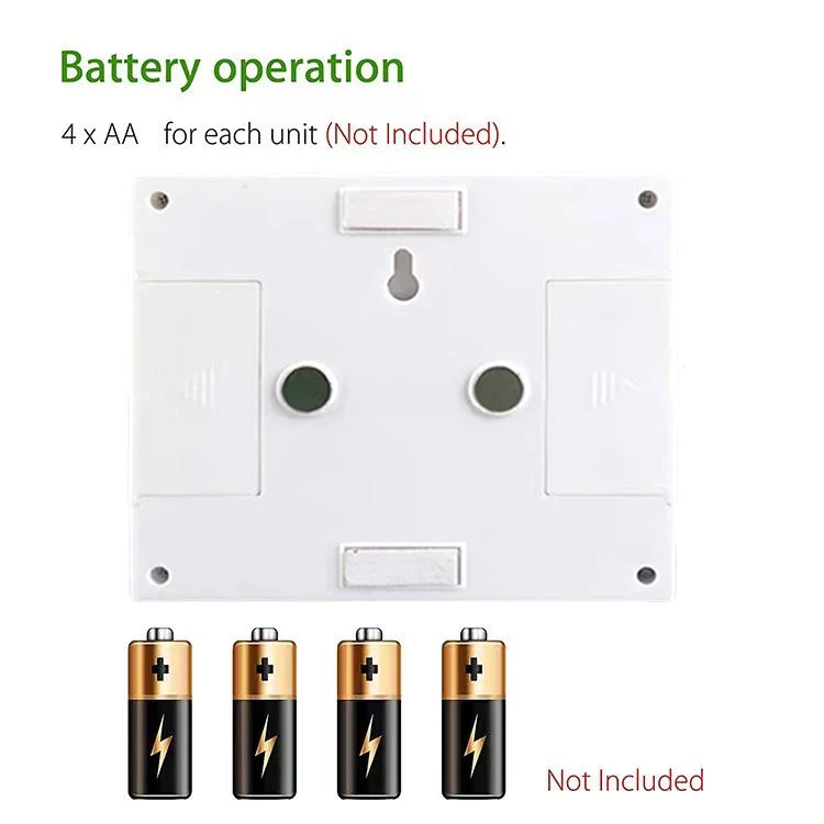 3AAA Battery Indoor Portable Cordless Switch COB LED Night Light