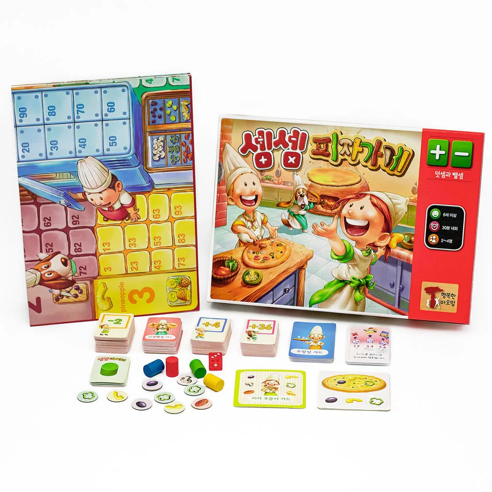Custom Factory Educational Papier Board Spiel für Kinder Tabletop und Brettspiele