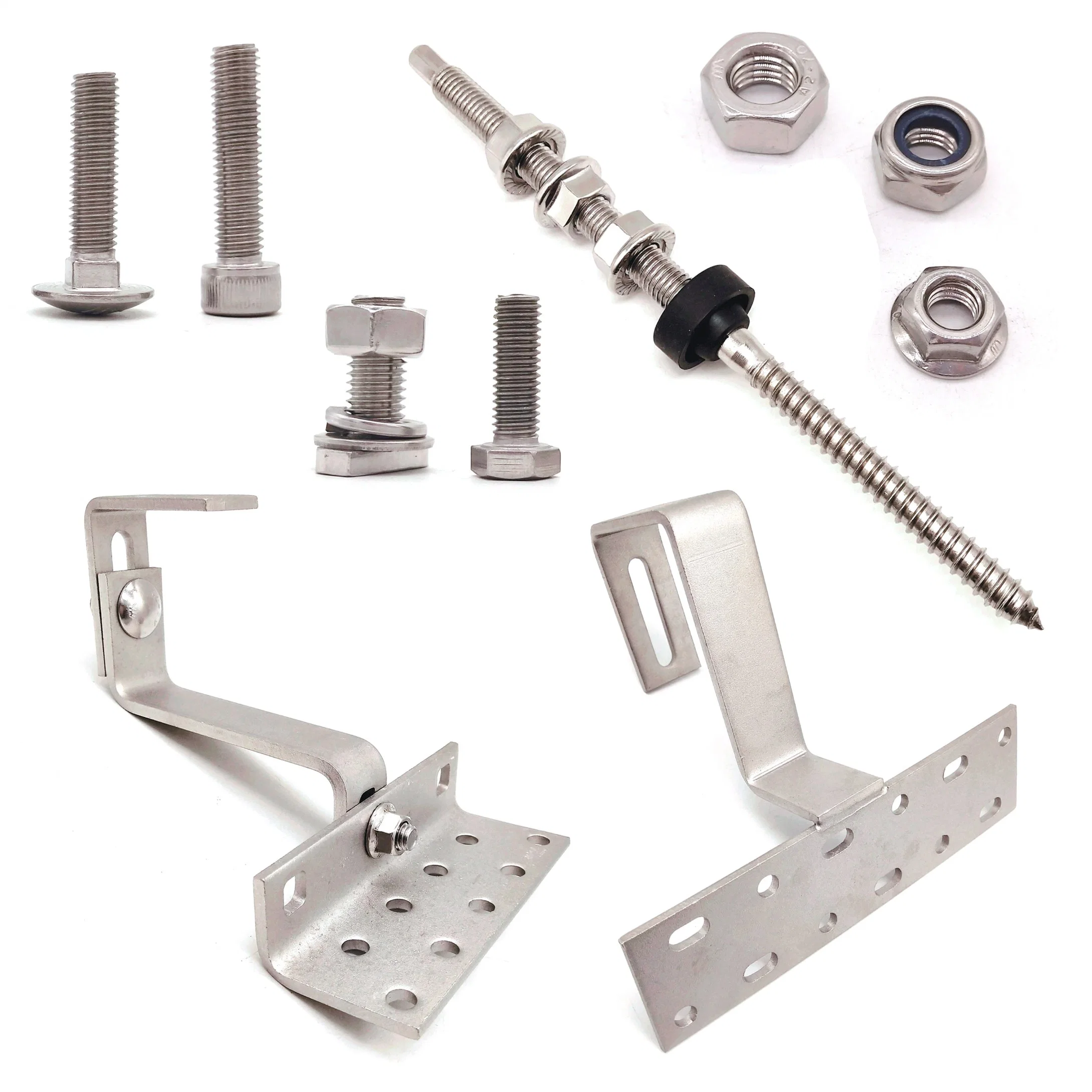 Solar Energy System Stainless Steel SS304 Hanger Bolt/ Roof Hook/ Machine Screw/ Solar Products