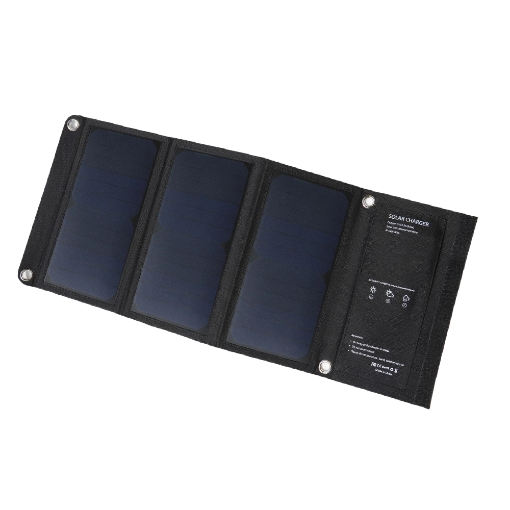 Amazon No. 1 21W Sunpower Foldable USB DC Mobile Phone Power Bank Portable Solar Charger Bag