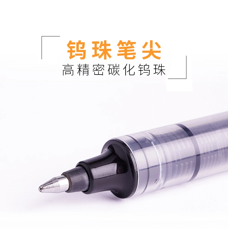 Stationery Liquid Roller Ball Pen Free Ink System Pen Gel Pen Logo Pen Smooth Writing