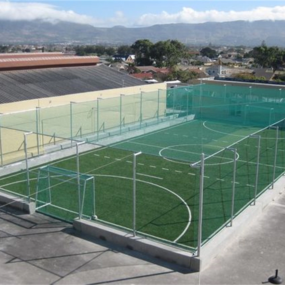 PVC Coated Fence Factory Stadiums Palisade Fencing China PVC Coated Surface Treatment Football Playground Wire Mesh Fence