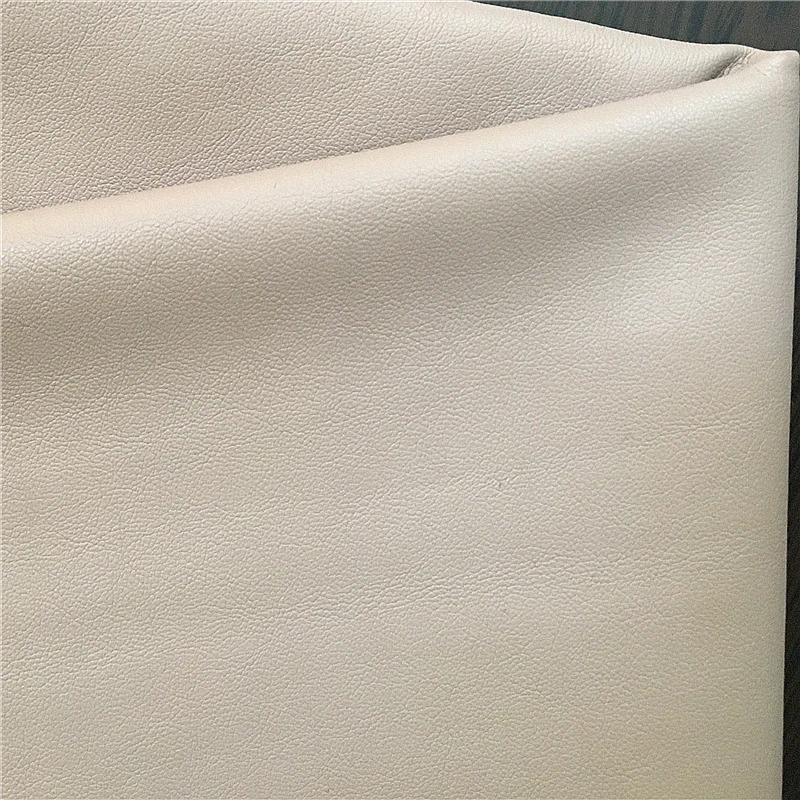 High quality/High cost performance  Genuine Leather Texture Suede Backing PU Faux Leather for Clothing Clothes Jacket Garment Pants Skirt