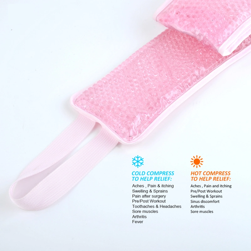 Hot Cold Gel Bead Therapy Wrap Body Neck Shoulder Pack