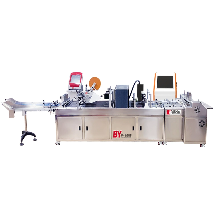 High Speed Intelligent Automatic Paging Machine for Plastic Bag Coding UV Printing&Packaging