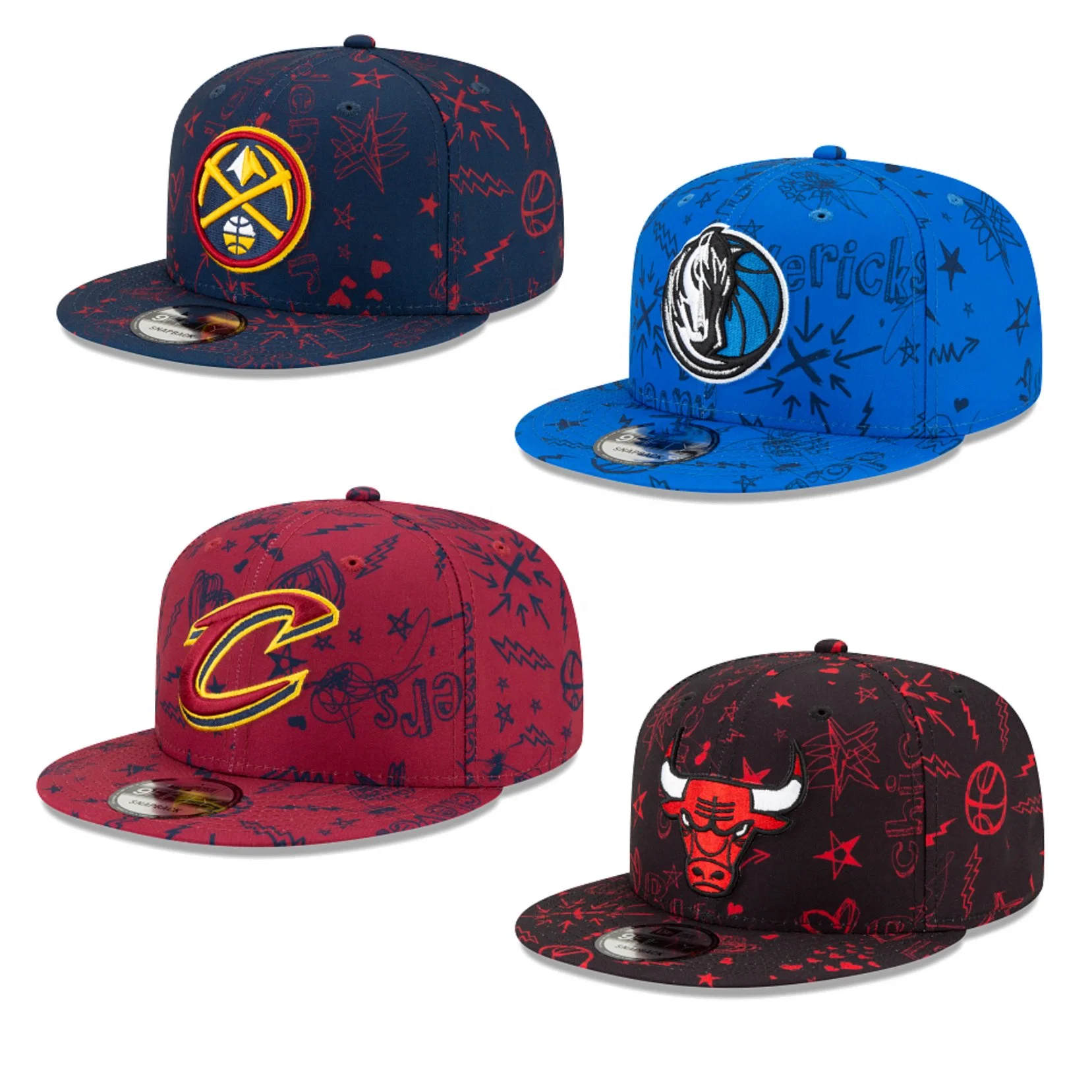 Equipo de baloncesto estadounidense para sombreros Gorros sombreros nuevo Mayorista/Proveedor