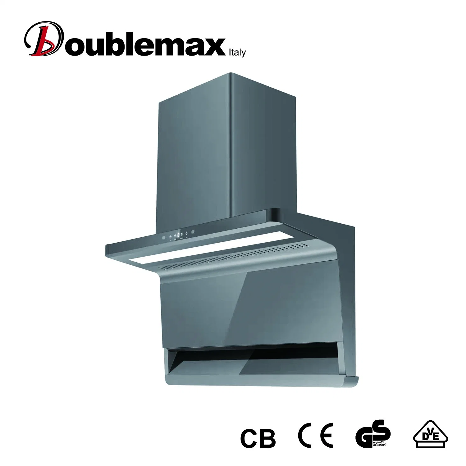 900mm Kitchen Range Hood with Touch Control 3 Speed Cooker Hood