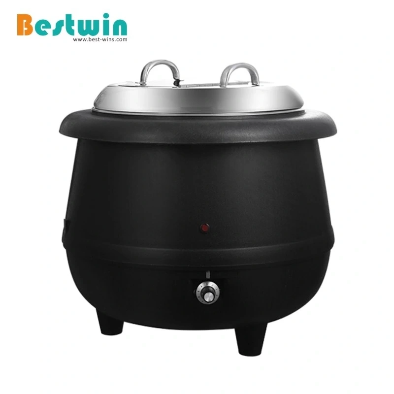 Commercial Buffet Catering Equipment Stainless Steel Soup Warmer Electric Buffet Soup Pot